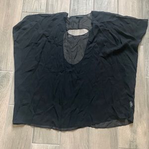 Kolae black see through top